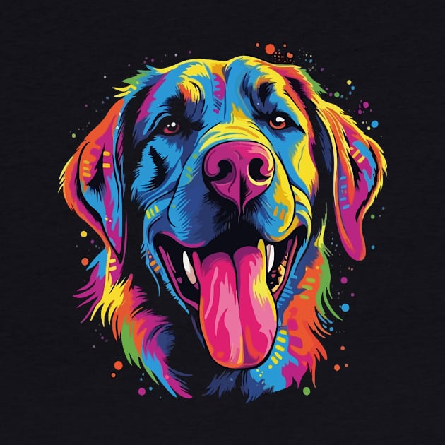 Labrador Retriever Smiling by JH Mart